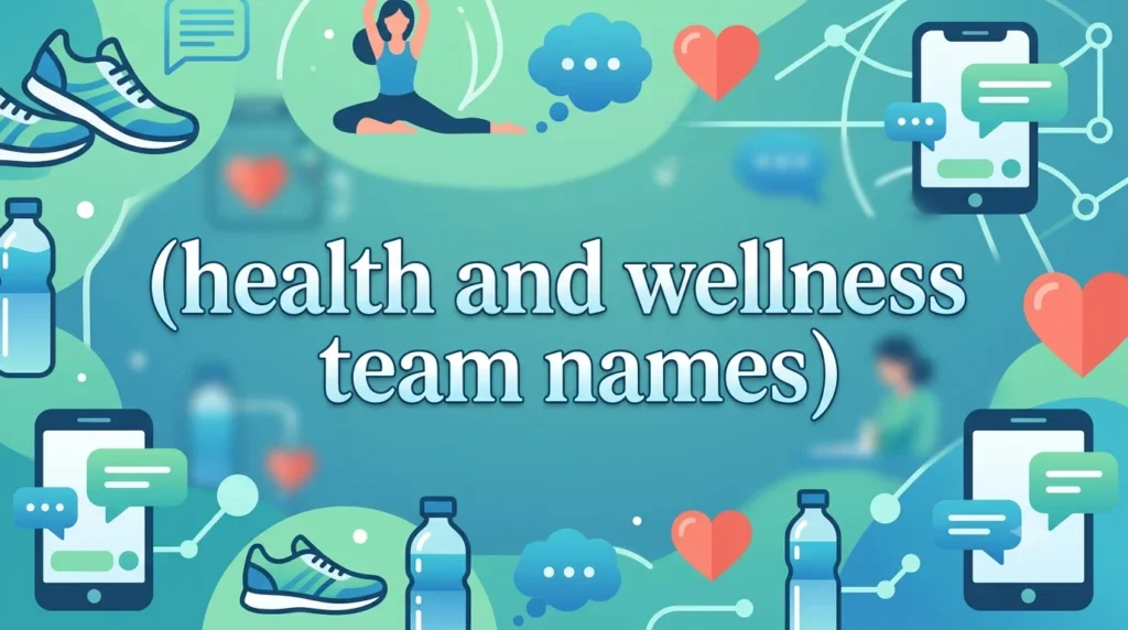 health-and-wellness-team-names