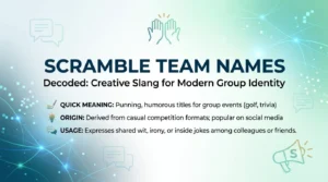 scramble team names