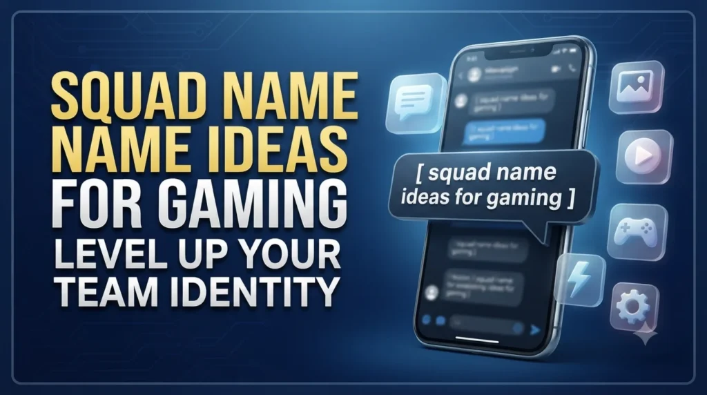 squad name ideas for gaming