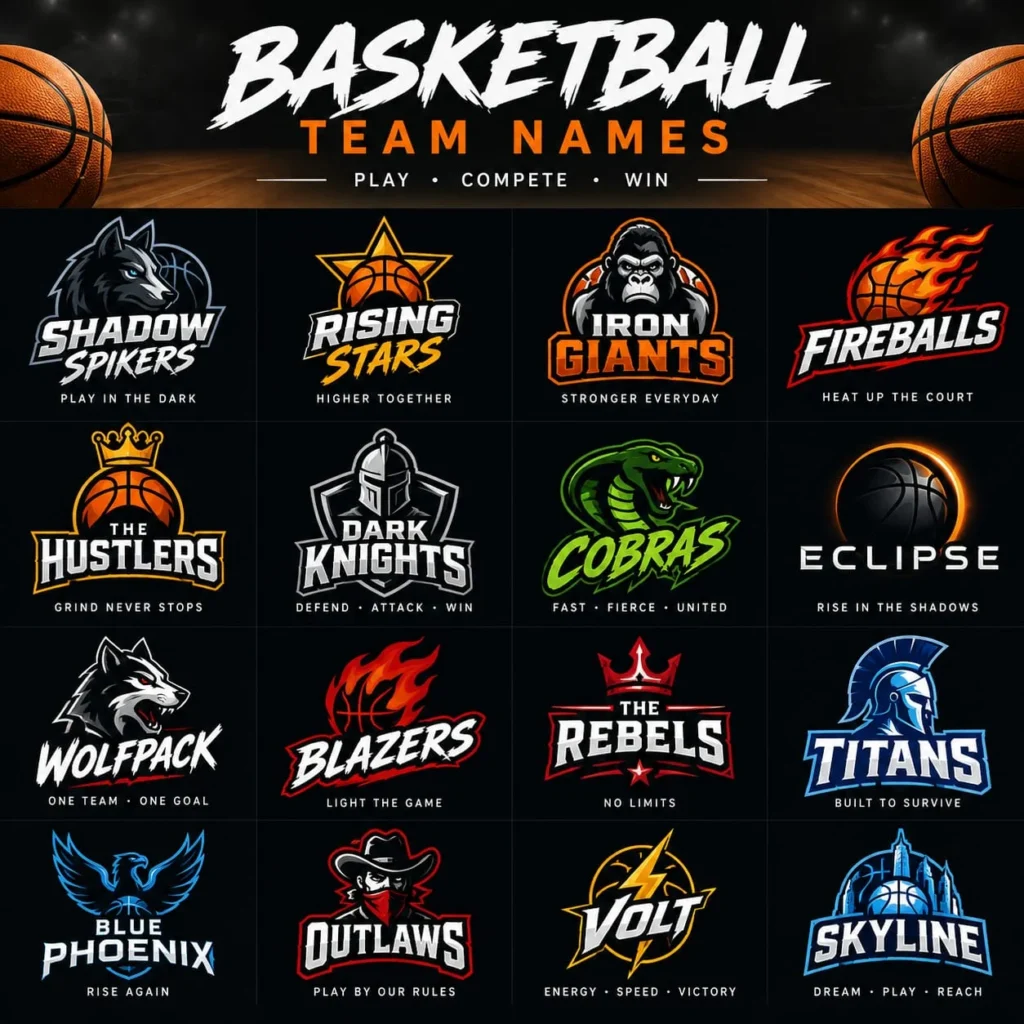 Nice Team Name for Basketball: Cool, Creative & Memorable Ideas