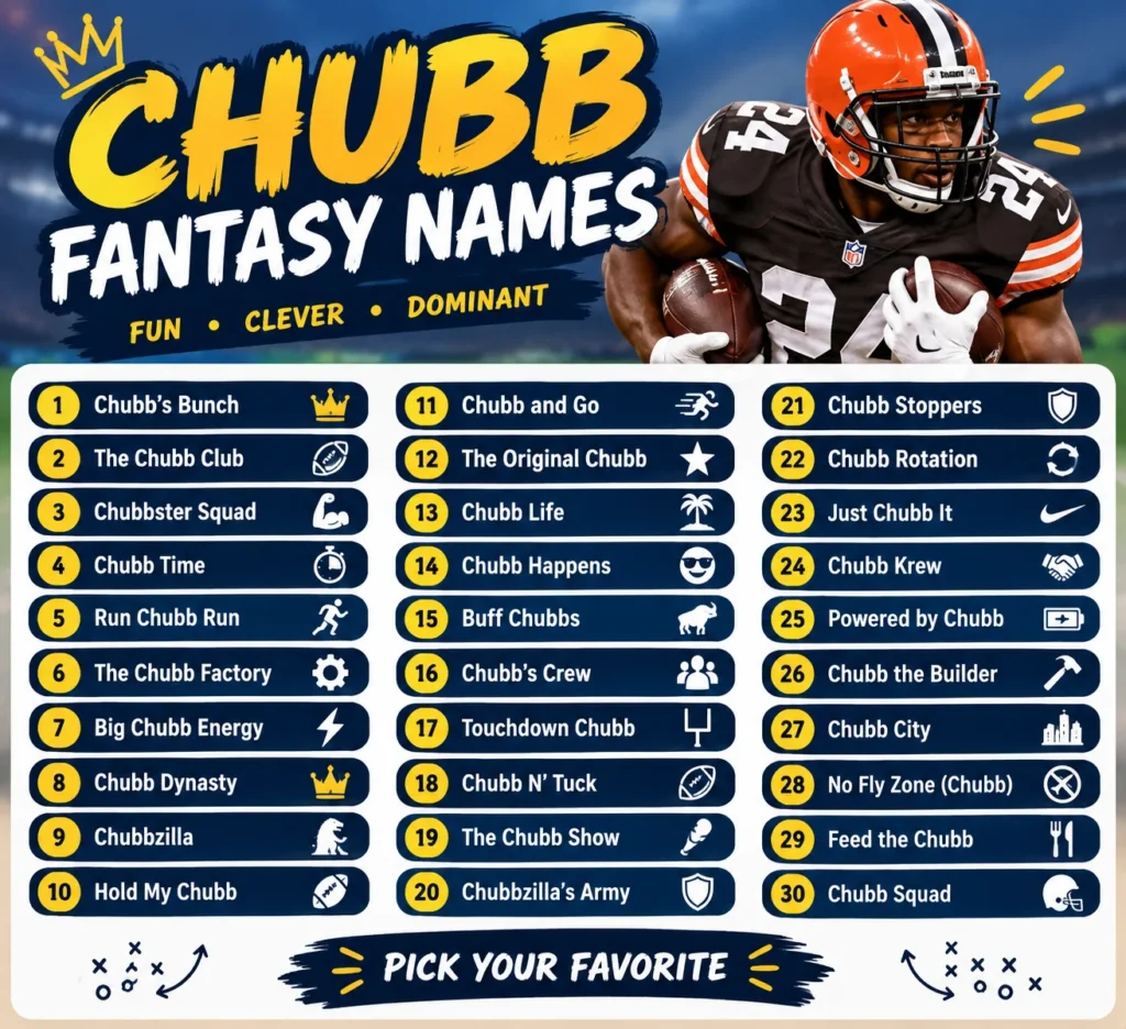 Chubb Fantasy Names: Funny, Clever & Creative Ideas