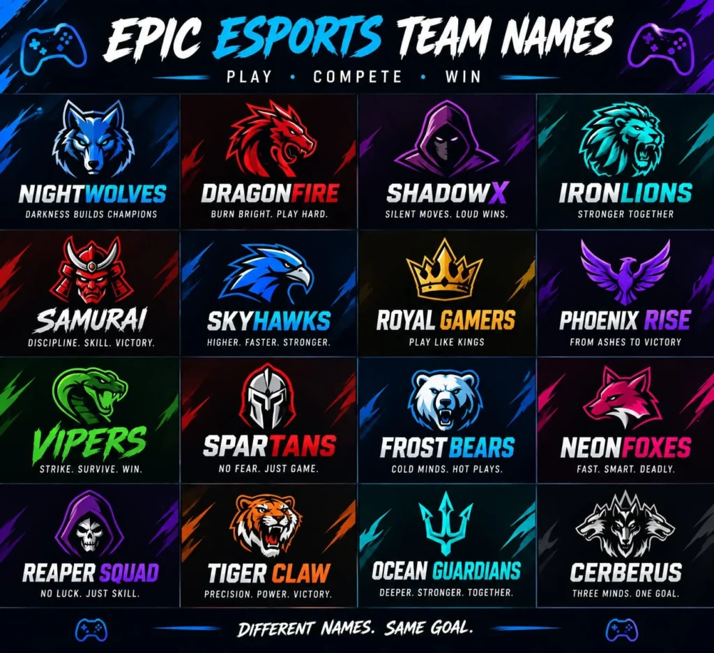 esports namen