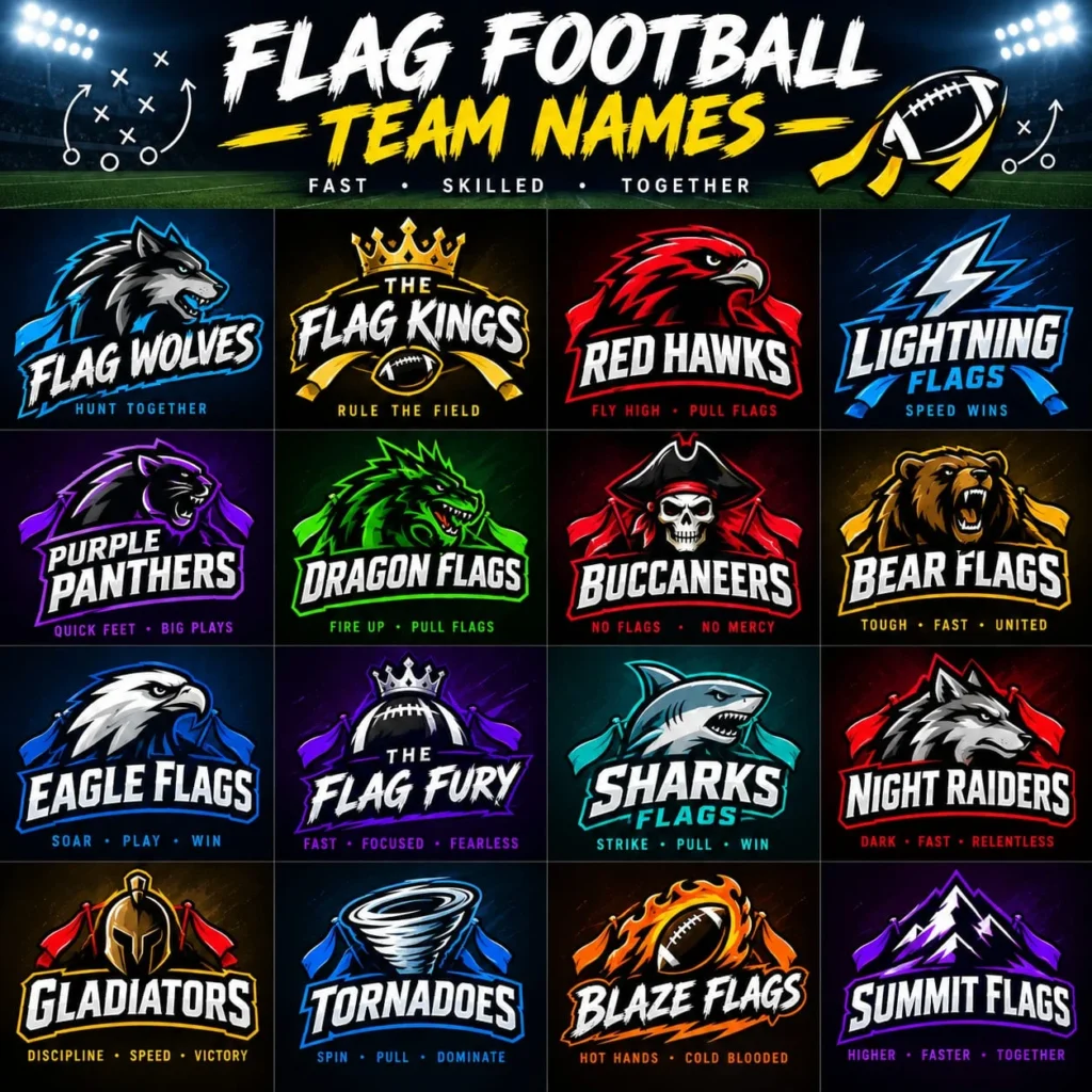 Flag Football Name Ideas: 150+ Picks for Any Team
