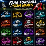 flag football nicknames