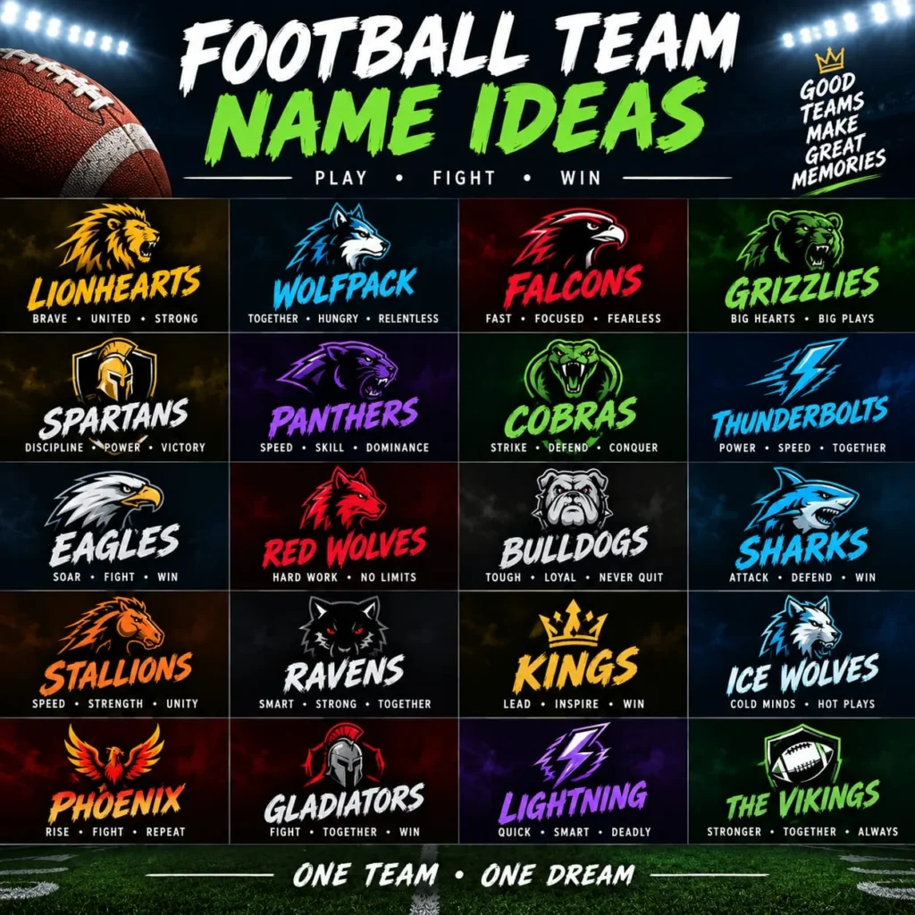 football team names