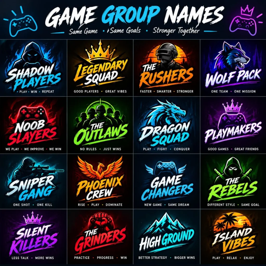 game group name