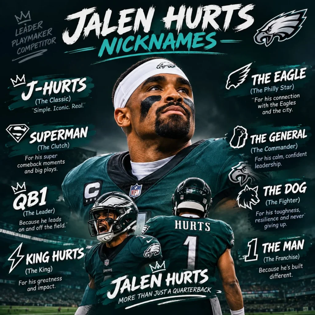 Jalen Hurts Nicknames: The Real Names Behind the Eagles QB